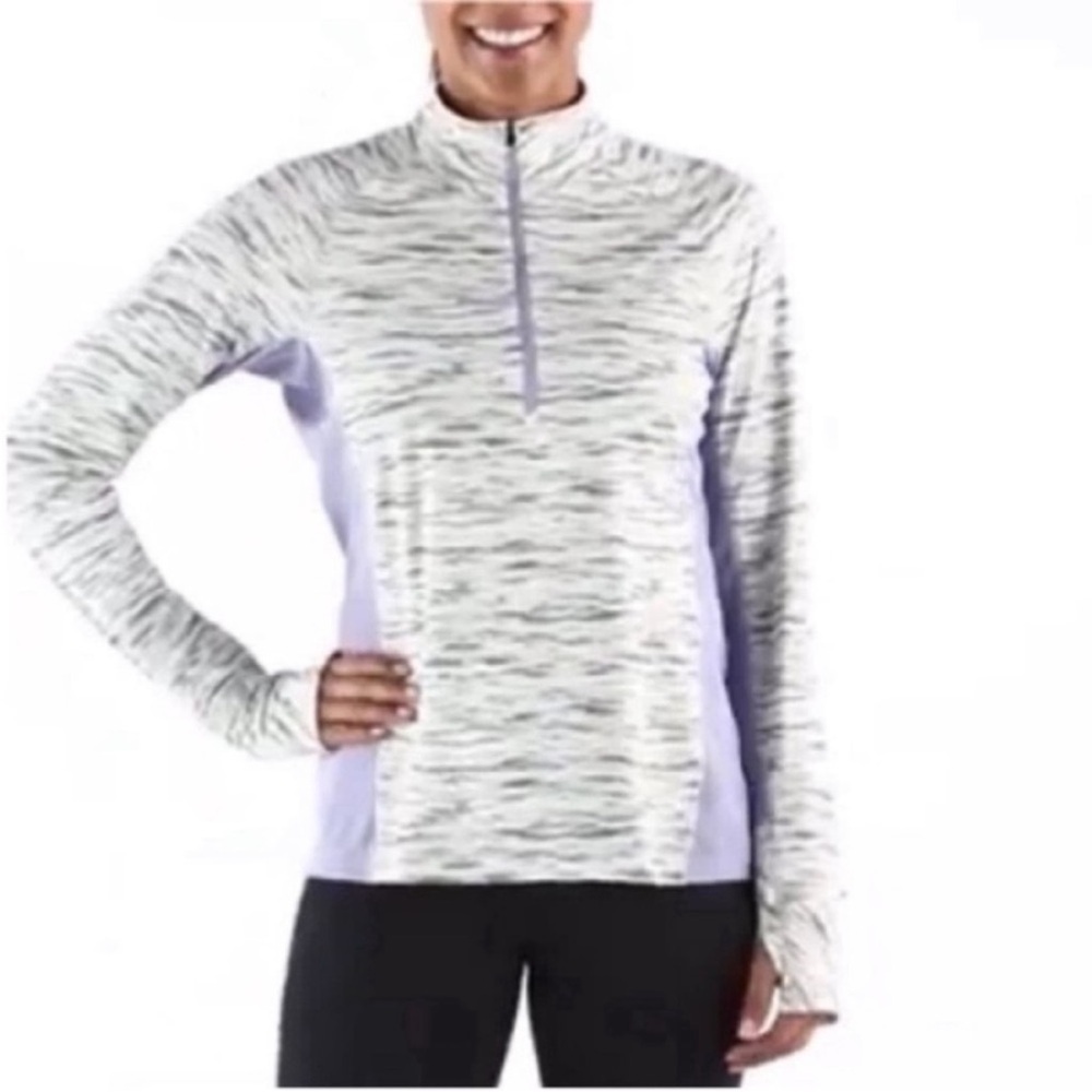 Patagonia Women’s Top All Weather Zip Neck Shirt Pullover Purple New size Small